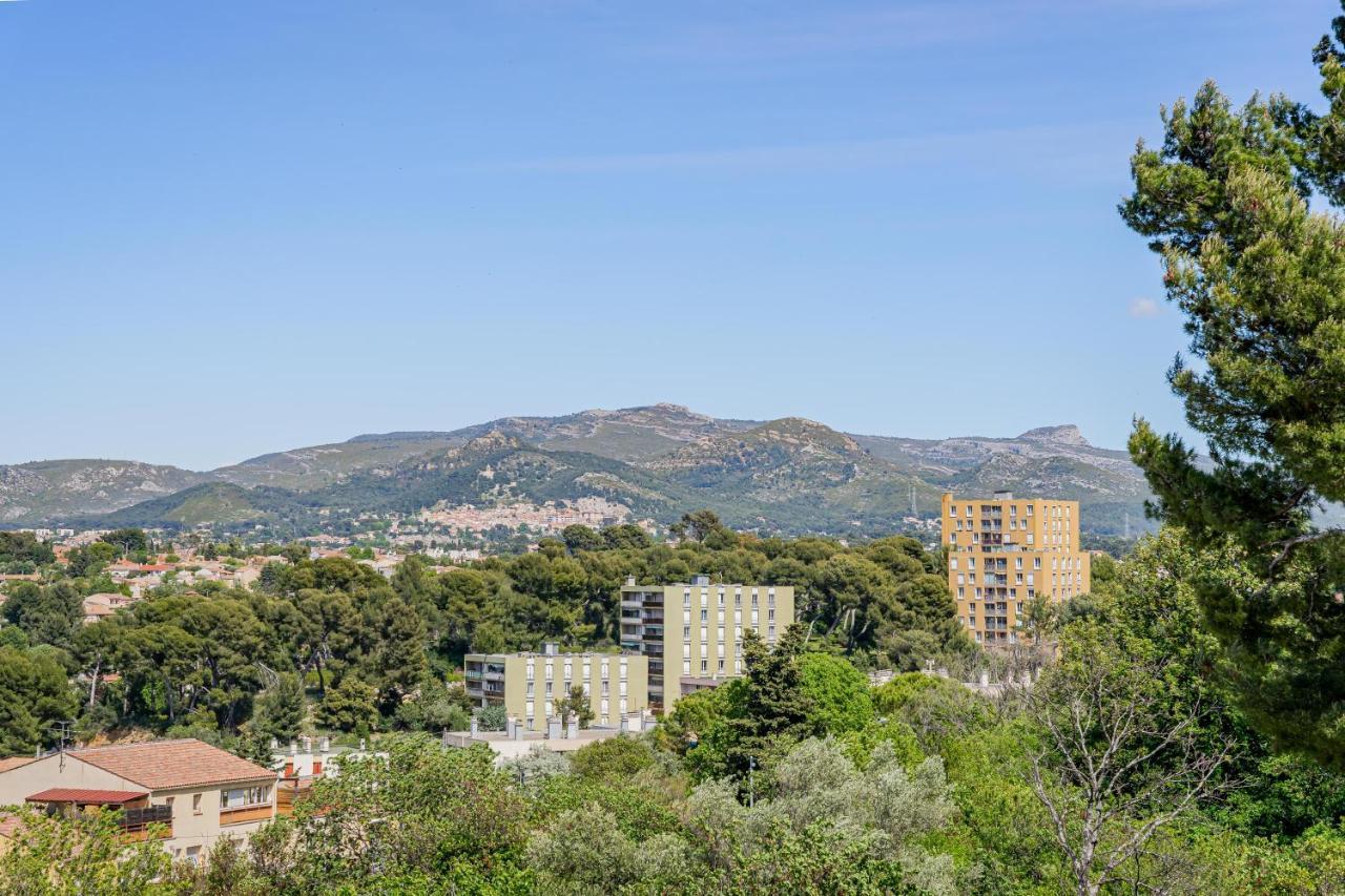 Park & Suites -Wifi-Netflix-Vue Marseilles Exterior foto