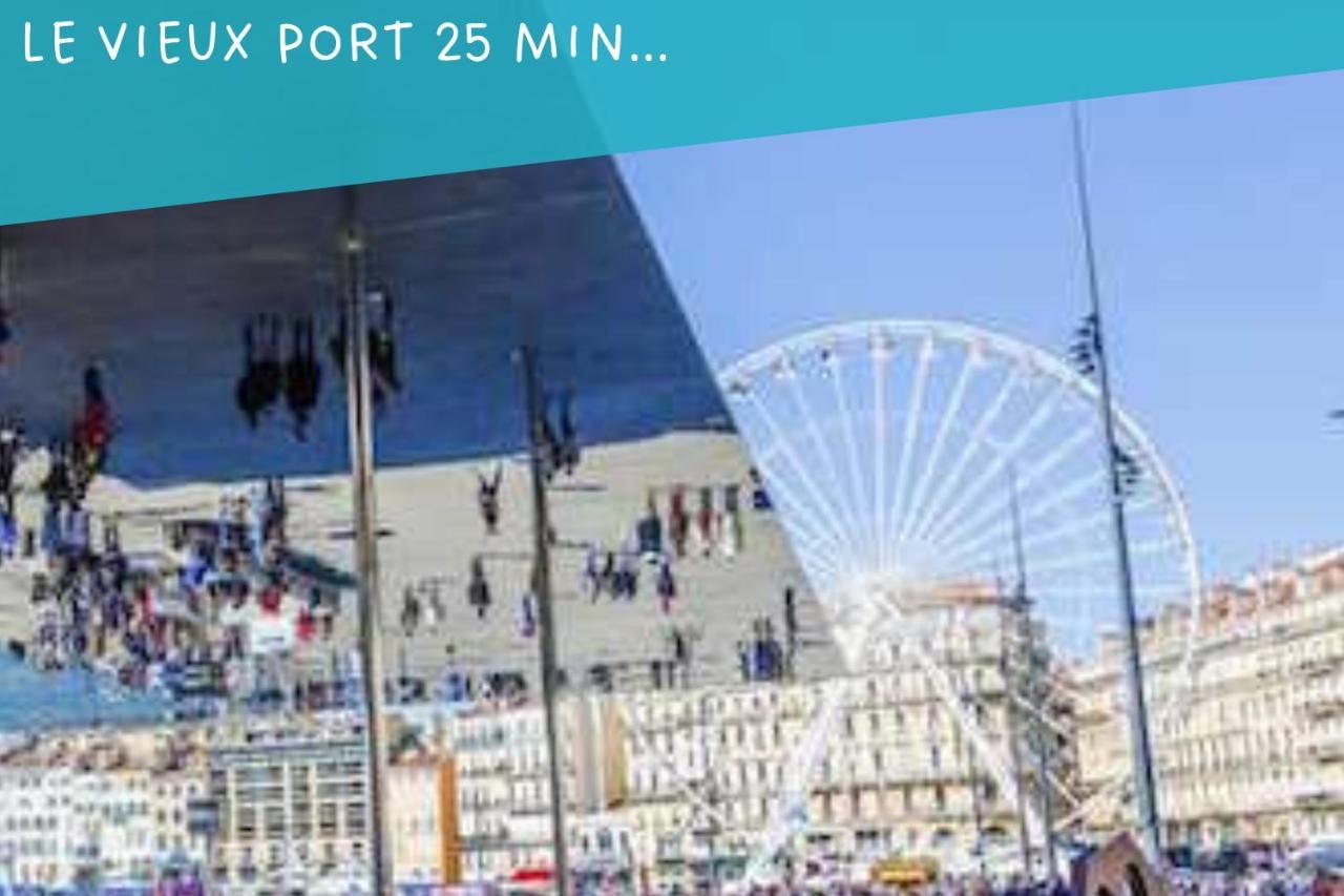 Park & Suites -Wifi-Netflix-Vue Marseilles Exterior foto